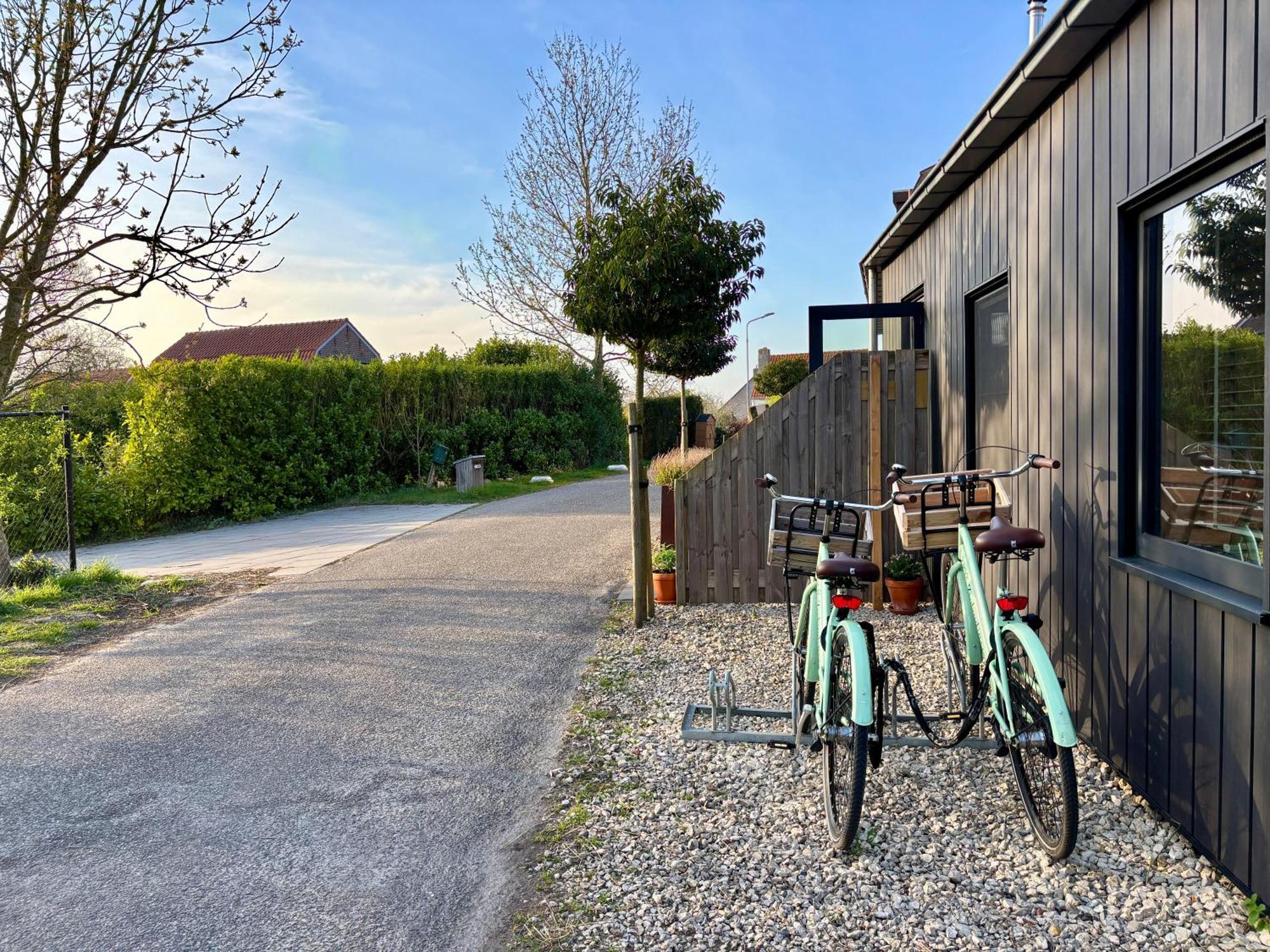 Romantisch Huisje Met Houtkachel & Airco Op 2,5Km Van Zee Groede Exteriör bild